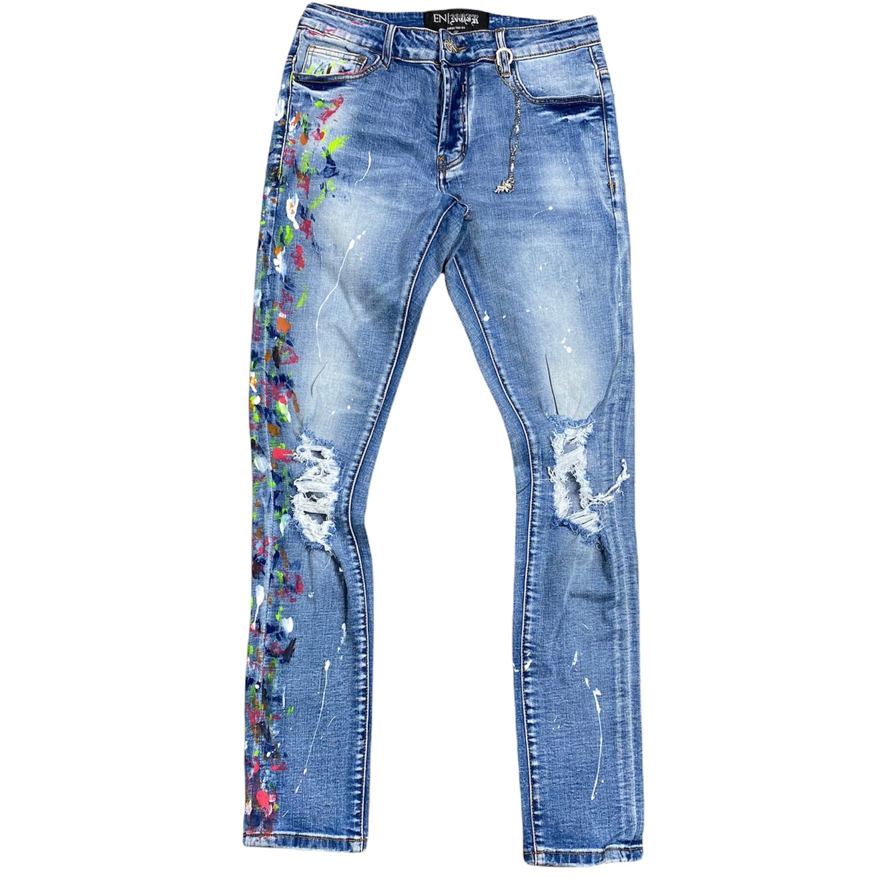 En Noir Clash Denim Jean (Blue) ENSUM121-102