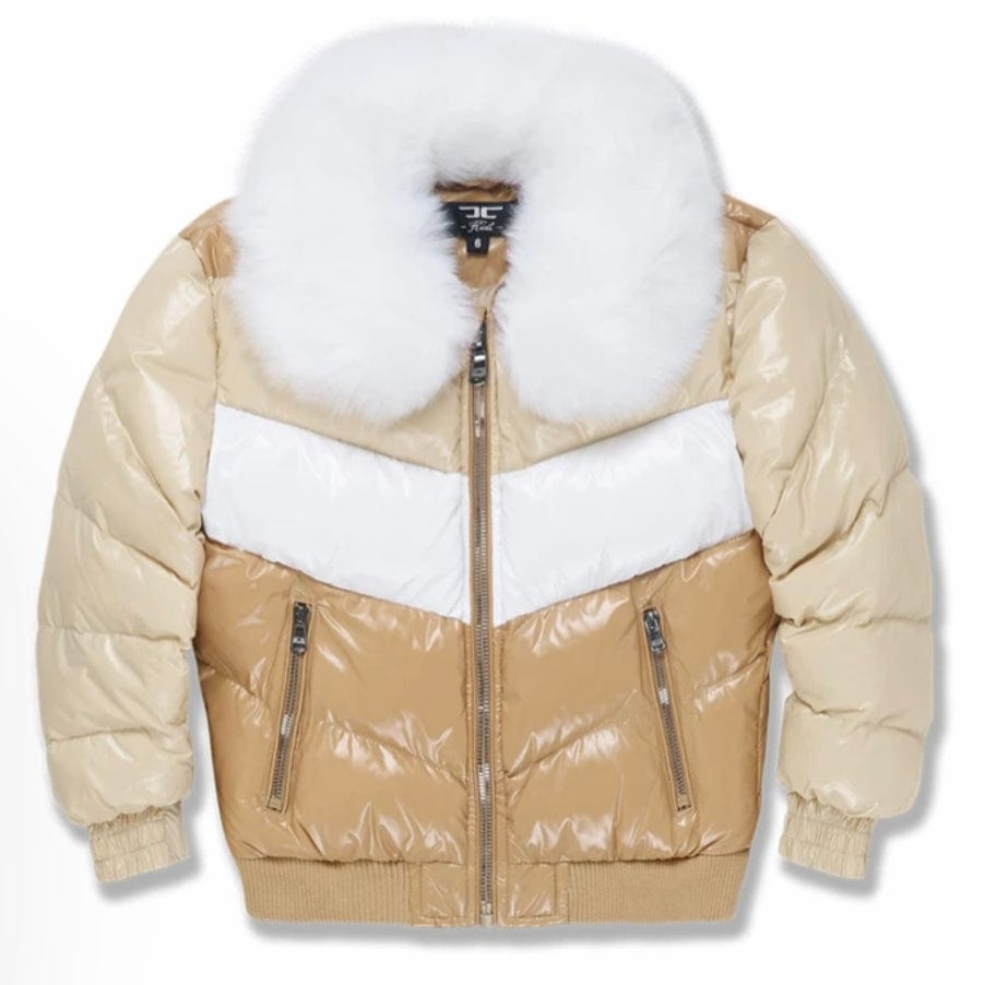 Kids Jordan Craig Sugar Hill Puffer Jacket (Sand) 91587K