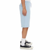 Kappa Logo Fleece Mabok Shorts (Light Blue)