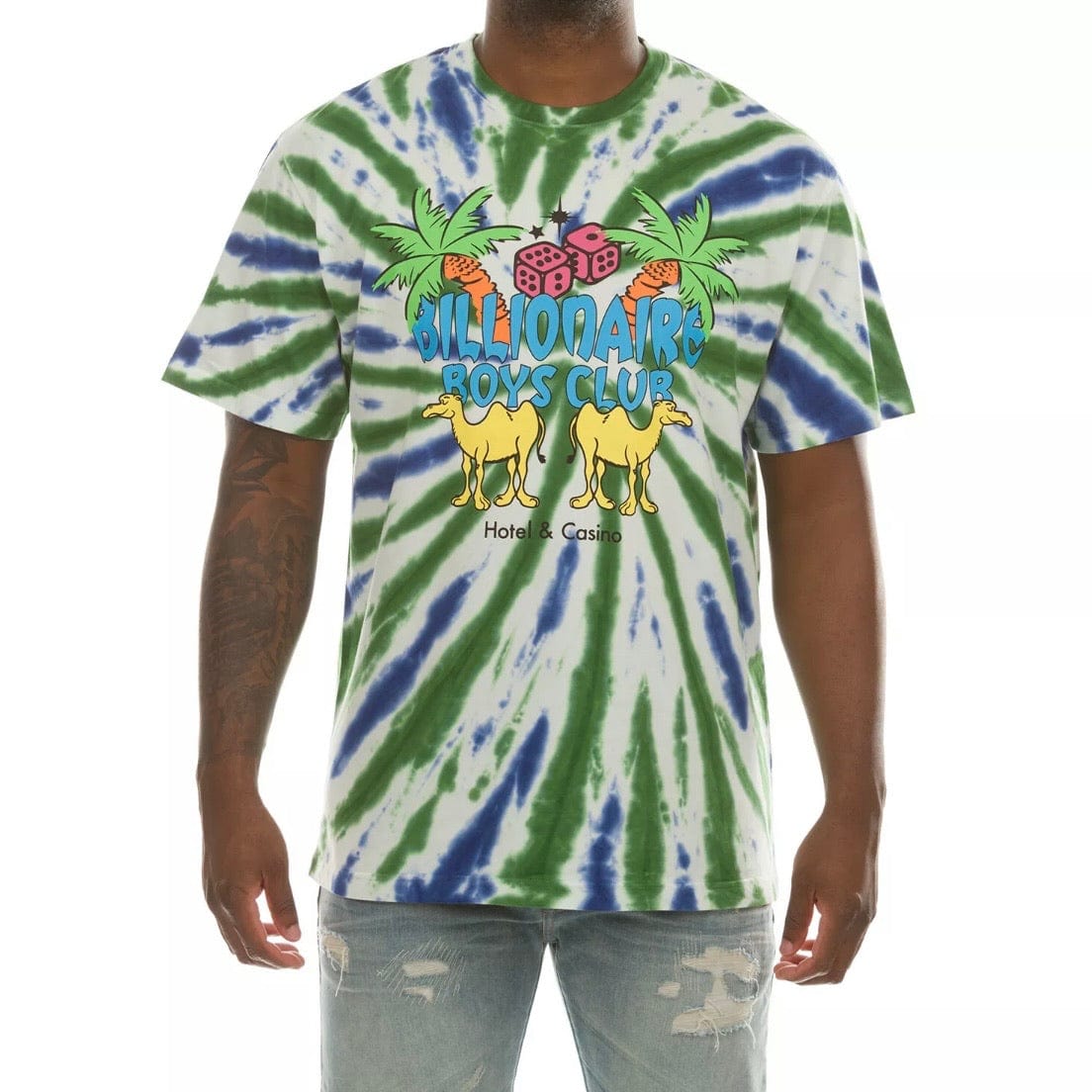 Billionaire Boys Club Mirage T Shirt (Juniper) 811-2303