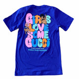 World Tour Girls Love Tour T Shirt (Dark Navy)