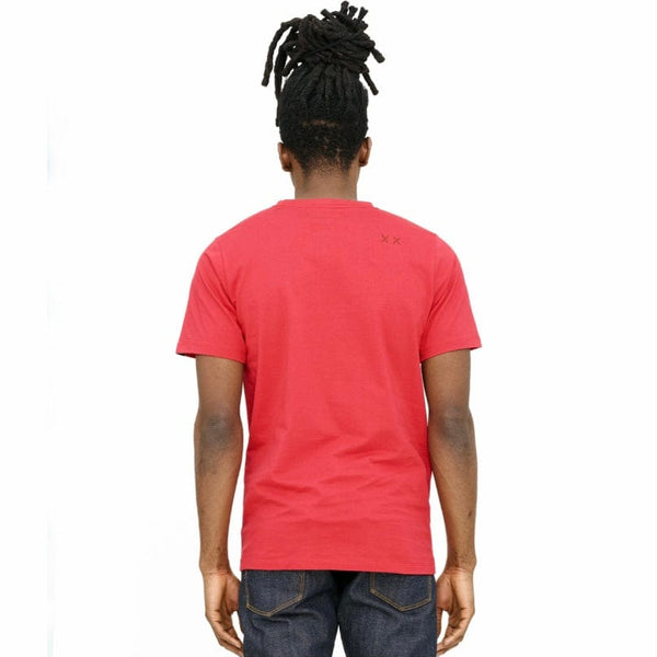 Cult Of Individuality Shimuchan Logo Short Sleeve T Shirt (Scarlet) 621B0-K59F