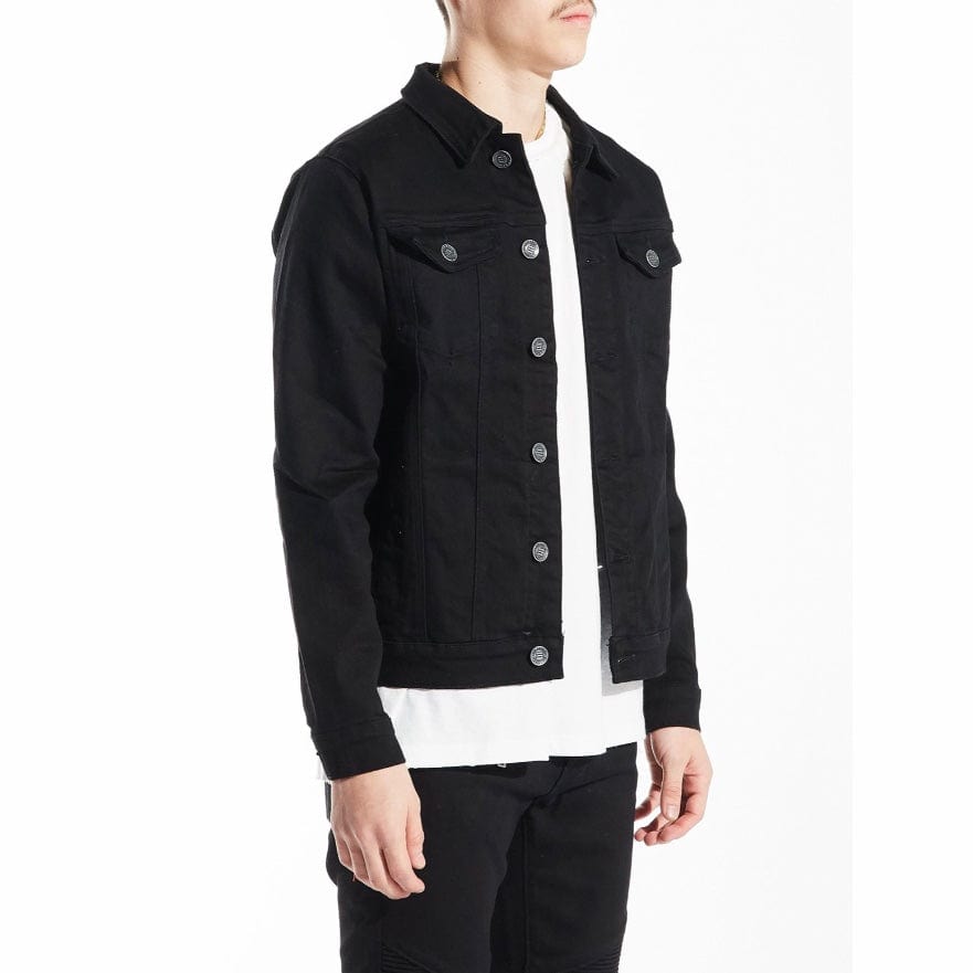 Embellish Spencer Denim Jacket (Black) EMBHOL21-1-32