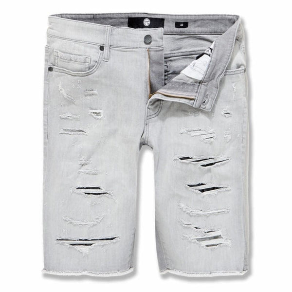 Jordan Craig Abyss Denim Shorts (Cement Wash) J3185S