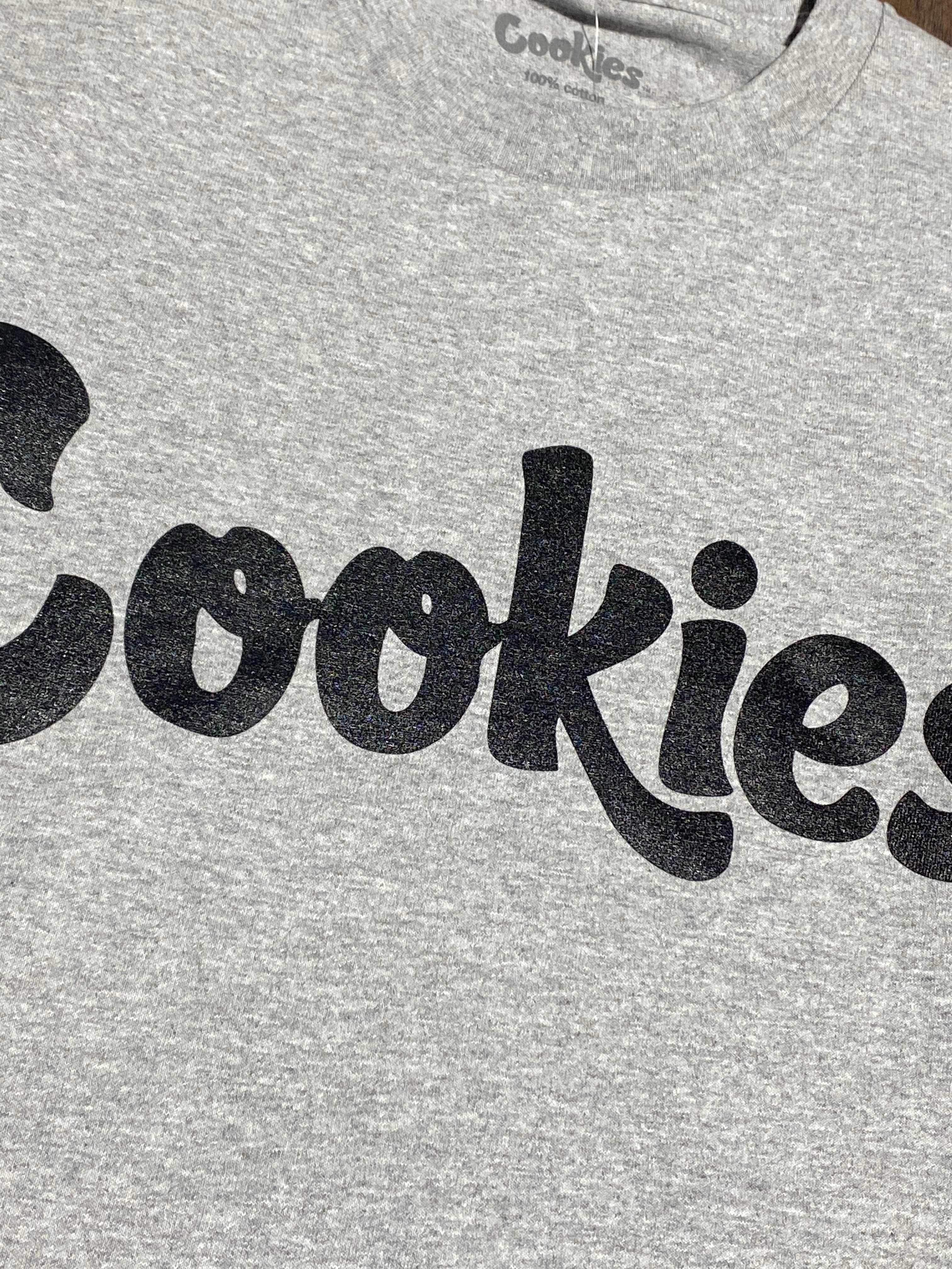 Cookies Original Mint T Shirt (Heather Grey/Black)