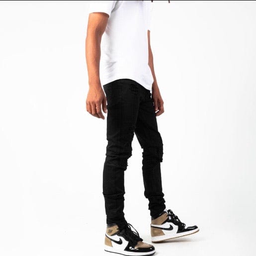 Thrt Ultra Black Denim Jeans (Black)