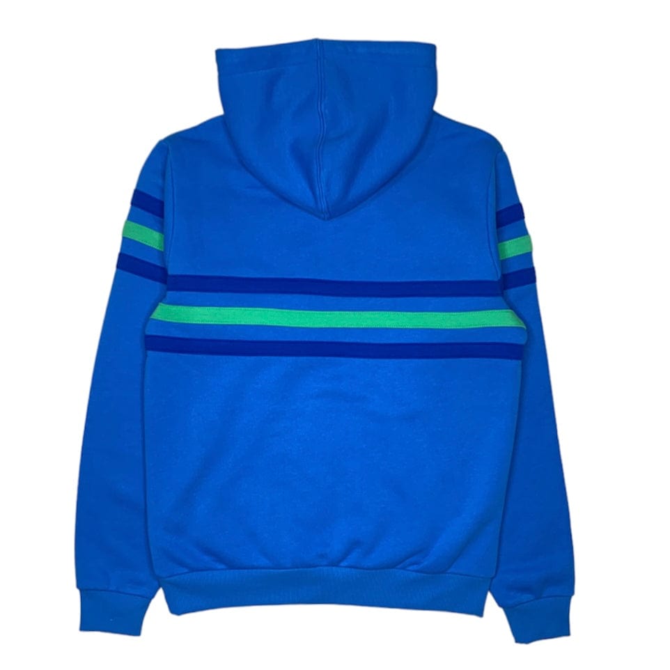 Cookie Costa Azul Fleece Paneled Pullover Hoodie (Blue) 1564H6585