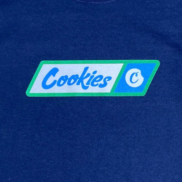 Cookies Bal Harbor Logo T Shirt (Navy/Kelly Green) 1557T5901