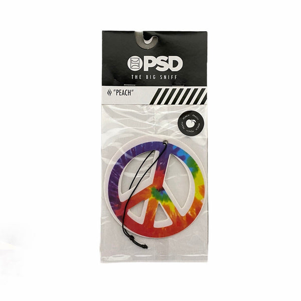 Psd Tie Dye Peace Sign Air Freshener (Multi)