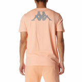 Kappa Authentic Runis T Shirt (Peach) 311BHUW