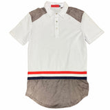 Vie Riche Button Up Polo (White) V1070686