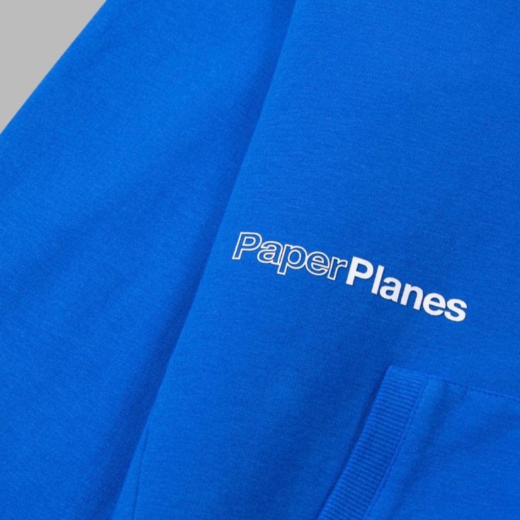 Paper Planes Garment Dyed Fleece Hoodie (Galaxy Blue) 300095-430