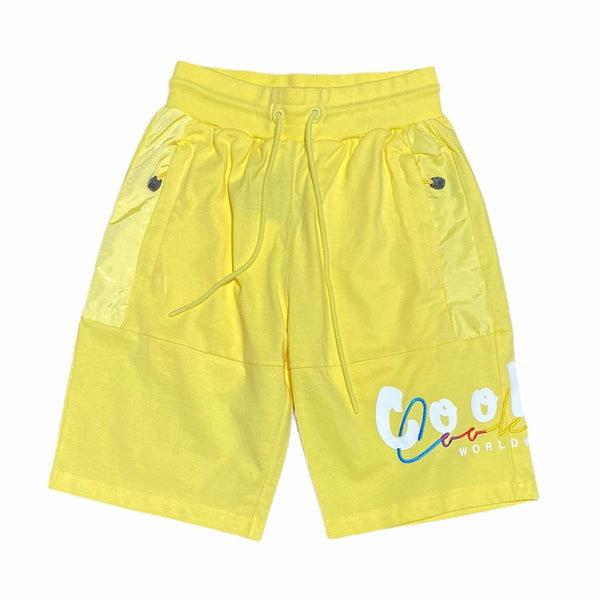 Cookies Versailles Cotton Shorts (Yellow) - 1551B4953