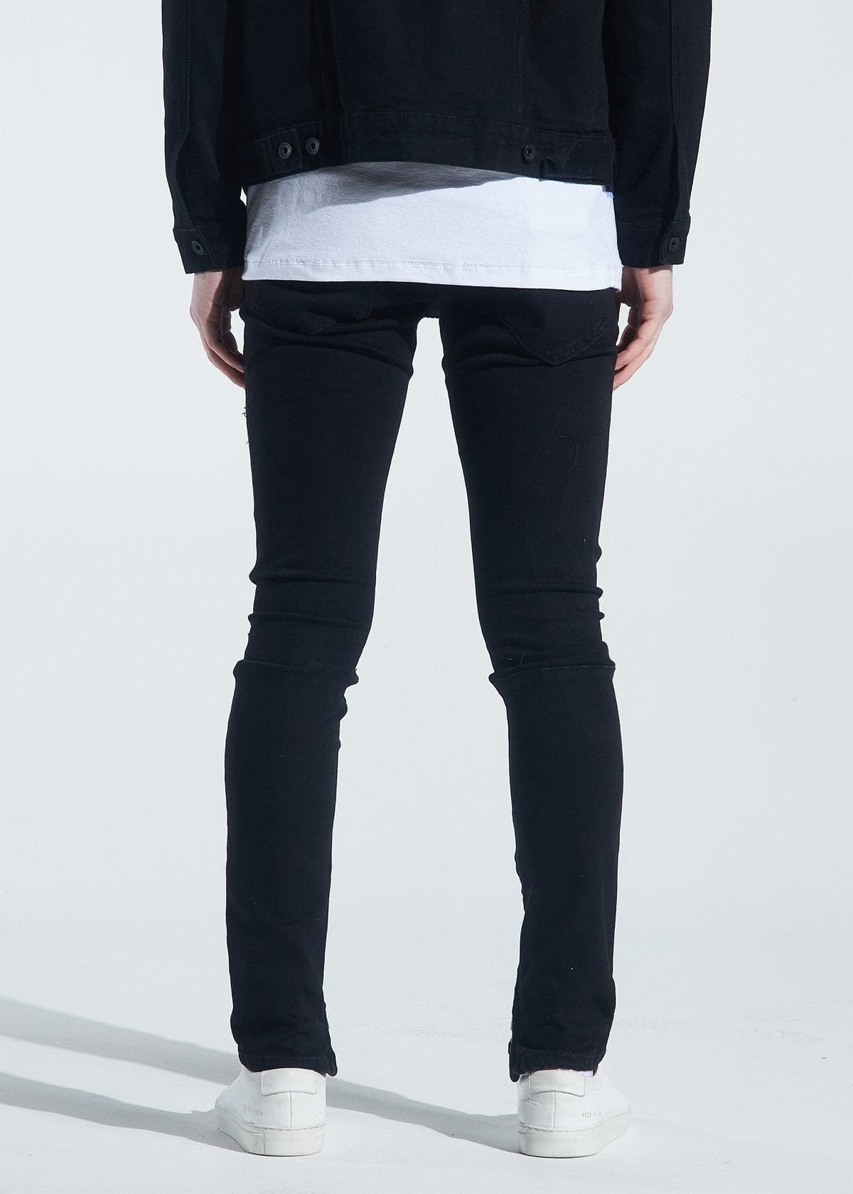 Crysp Jean Black Distressed Pacific