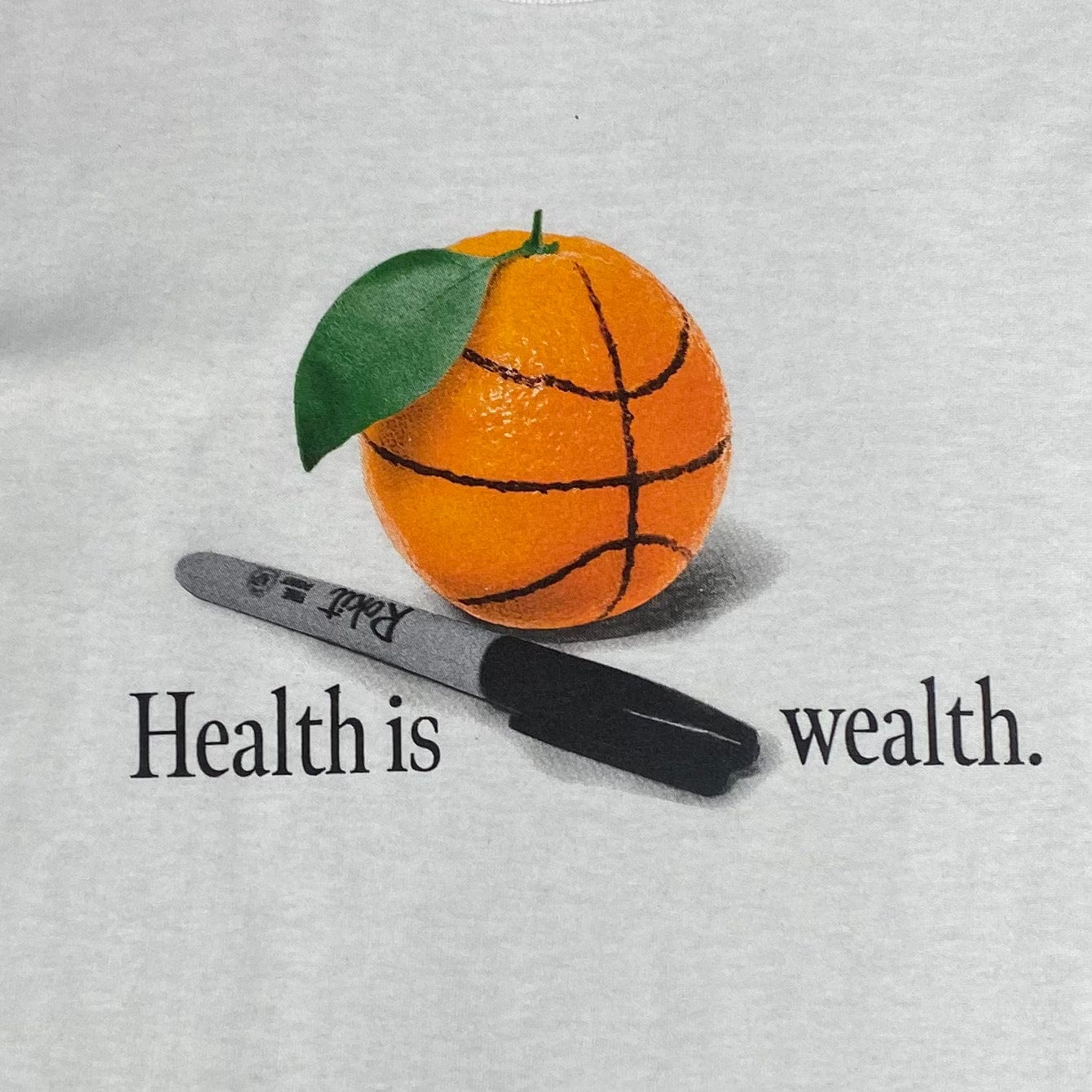 Rokit Health Is Wealth Tee (White) 412-0510