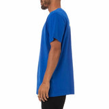 Kappa Authentic Runis T Shirt (Blue/Lime-Orange/Grey) 311BHUW