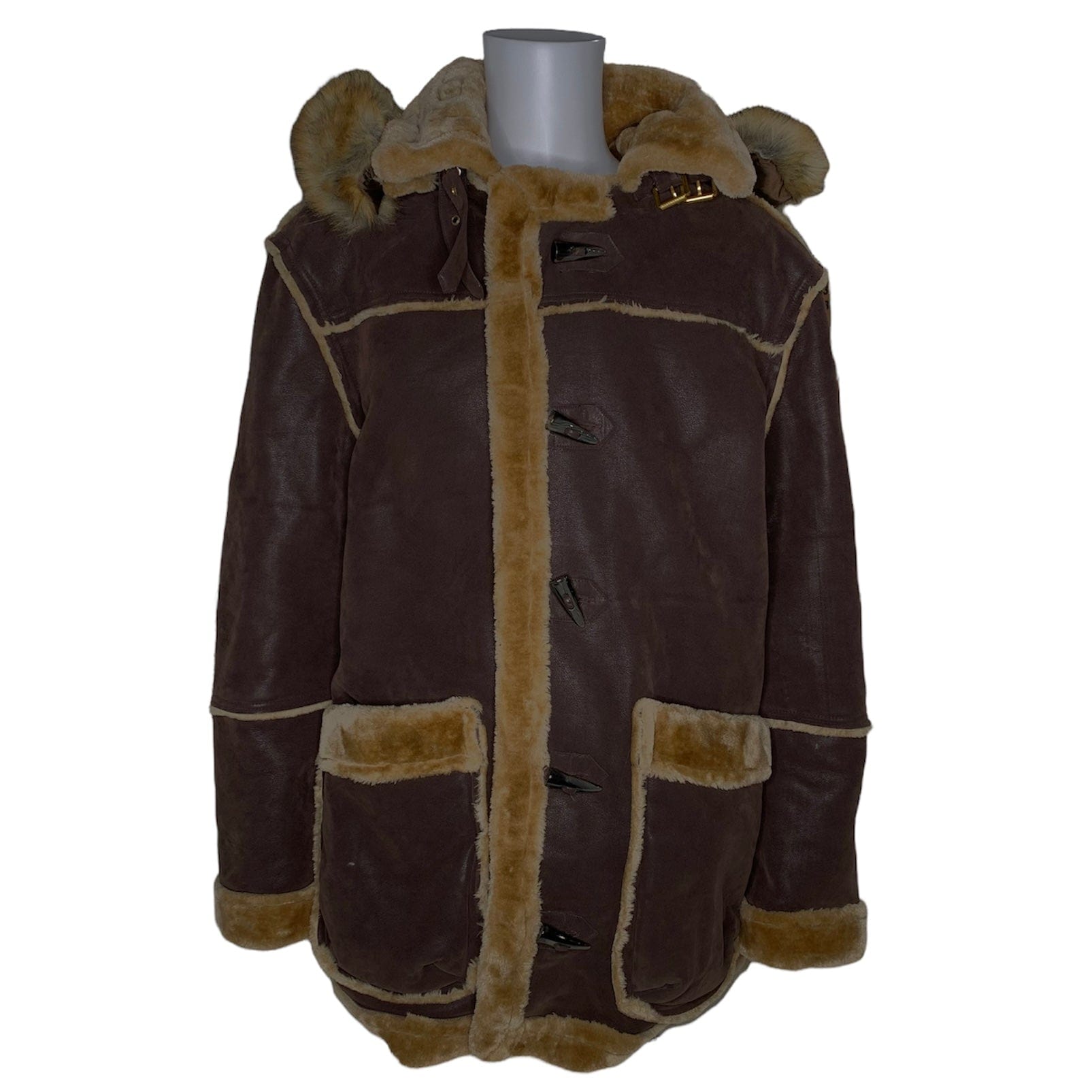 Jordan Craig Denali Shearling Jacket (Brown) - 91369