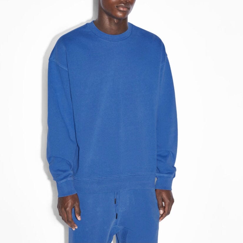 Ksubi 4 X 4 Biggie Crewneck (Cobalt Blue) MSP23FL010