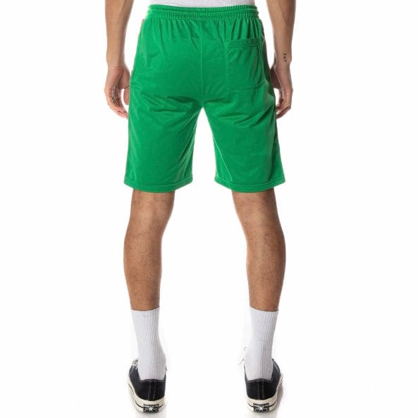 Kappa Logo Tape Dasved Shorts (Green/Grey/Red) 311E2BW