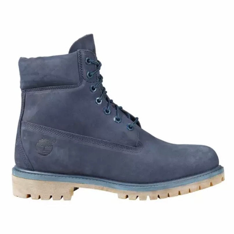 Timberland Premium 6-Inch Waterproof Boots (Medium Blue Nubuck) TB06718B