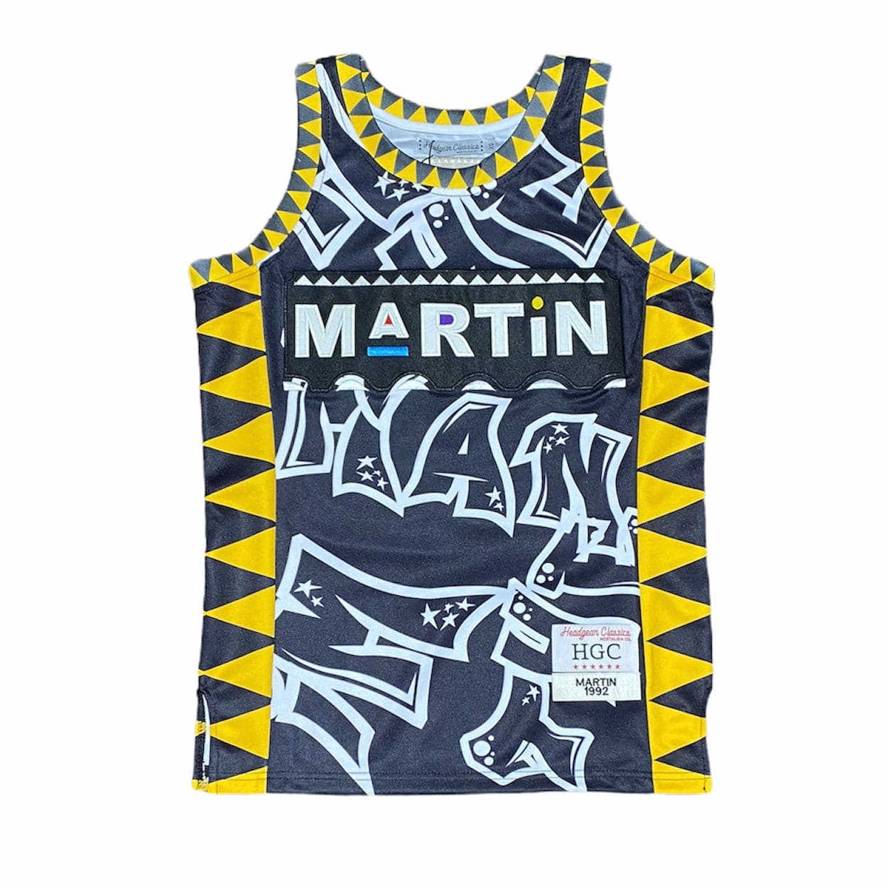 Headgear Spray Paint Martin Basketball Jersey (Black) HGC037