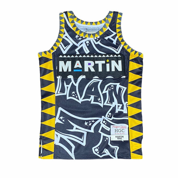 Headgear Spray Paint Martin Basketball Jersey (Black) HGC037