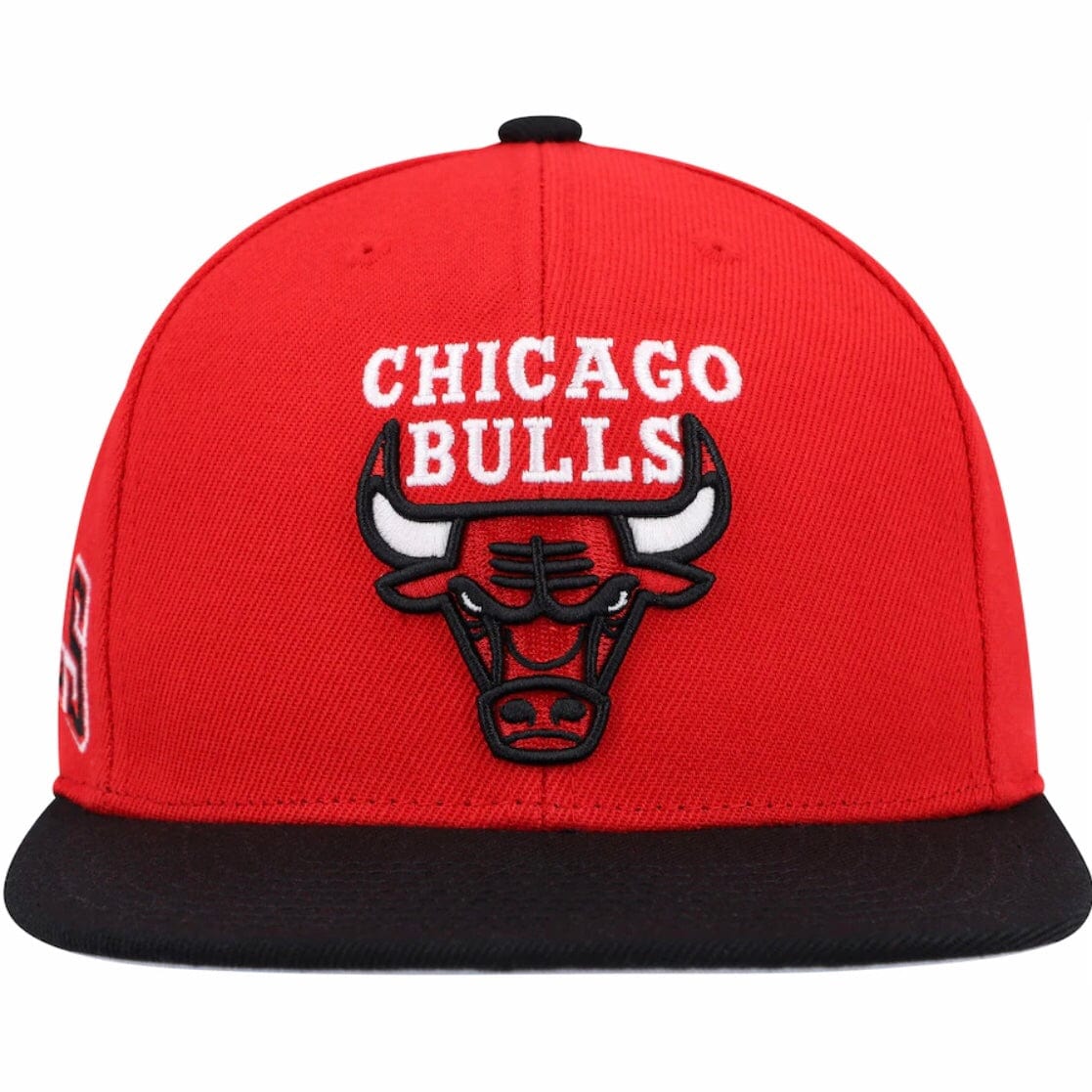 Mitchell & Ness NBA Chicago Bulls Side Core 2.0 Snapback (Red/Black)