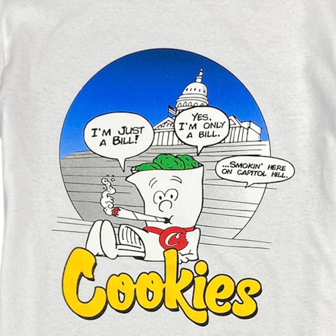 Cookies Just A Bill T Shirt (White) 1554T5355