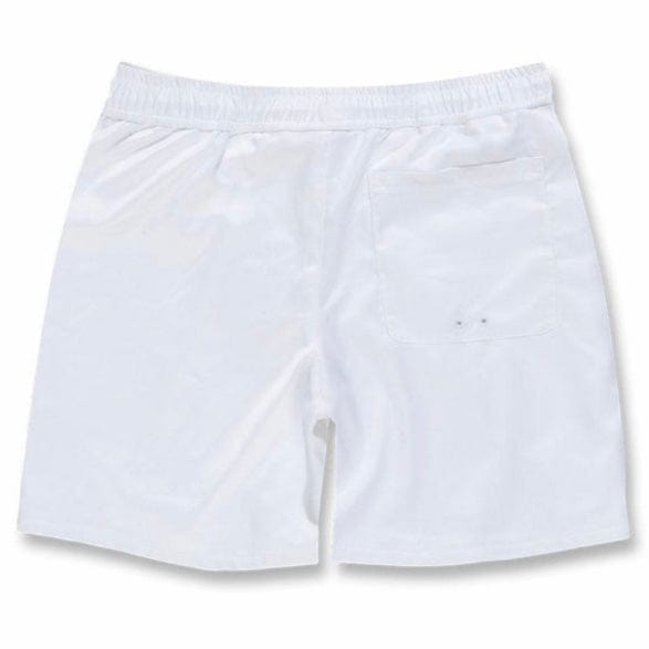 Jordan Craig Athletic Lux Shorts (White) 4415
