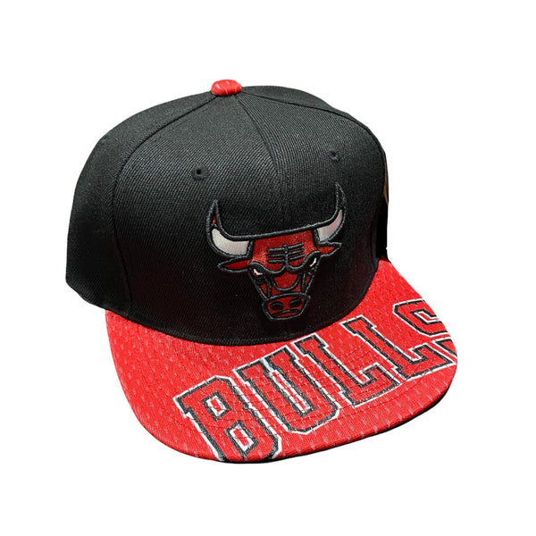 Mitchell & Ness Nba Chicago Bulls Snaphot Snapback (Black/Red)