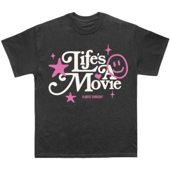 Almost Someday Lifes A Movie Tee (Black) ALSOC2-14