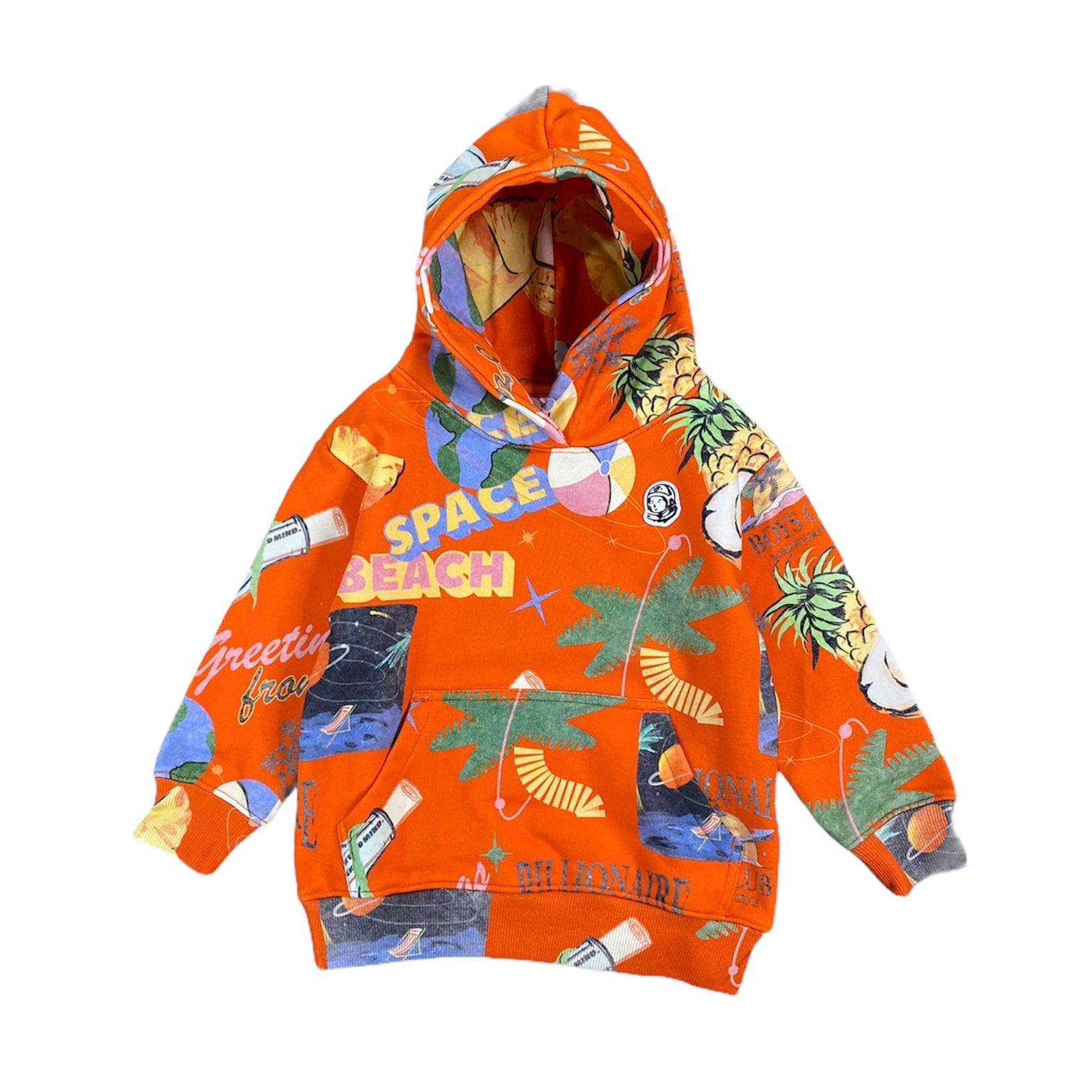 Kids Billionaire Boys Club BB Utopia Hoodie (Vibrant Orange) 813-8303