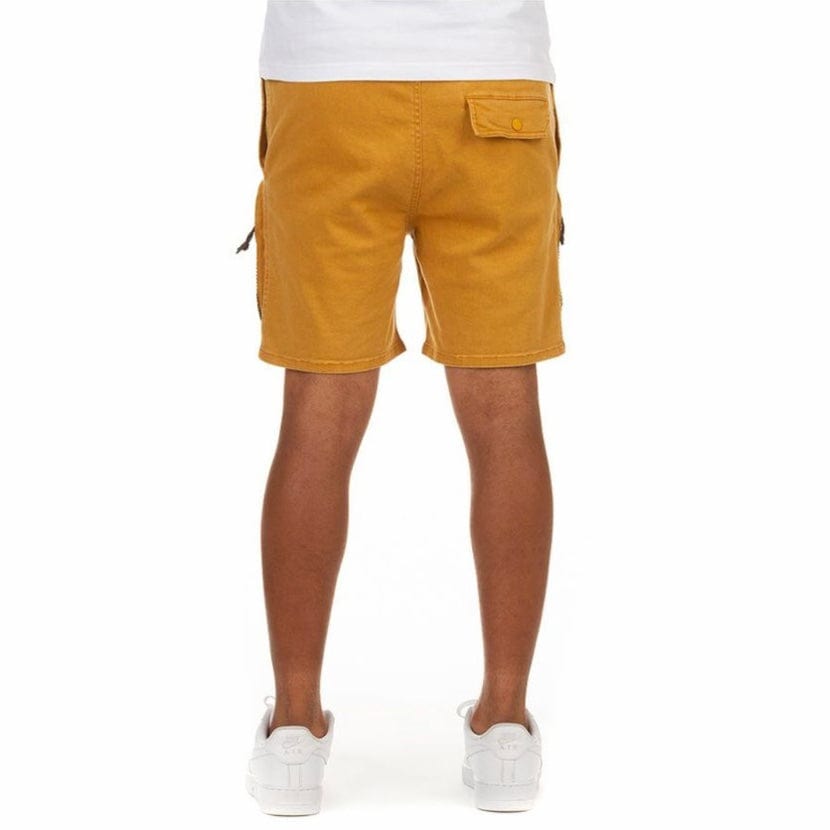 Ice Cream Chocolate Cargo Shorts (Golden Yellow) - 411-5105