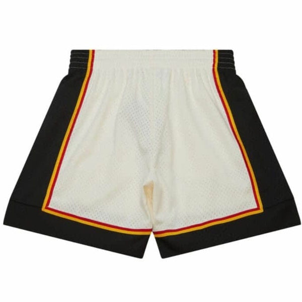 Mitchell & Ness Nba Detroit Pistons Swingman Shorts (Off White Cream)
