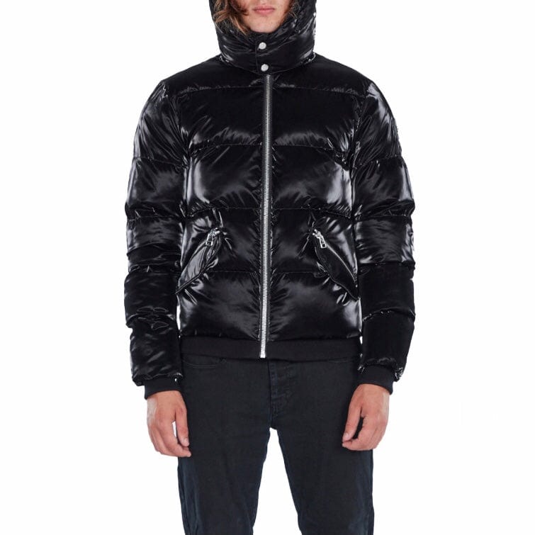 Woodpecker Woody Bomber Jacket (All Wet Black) WPM001