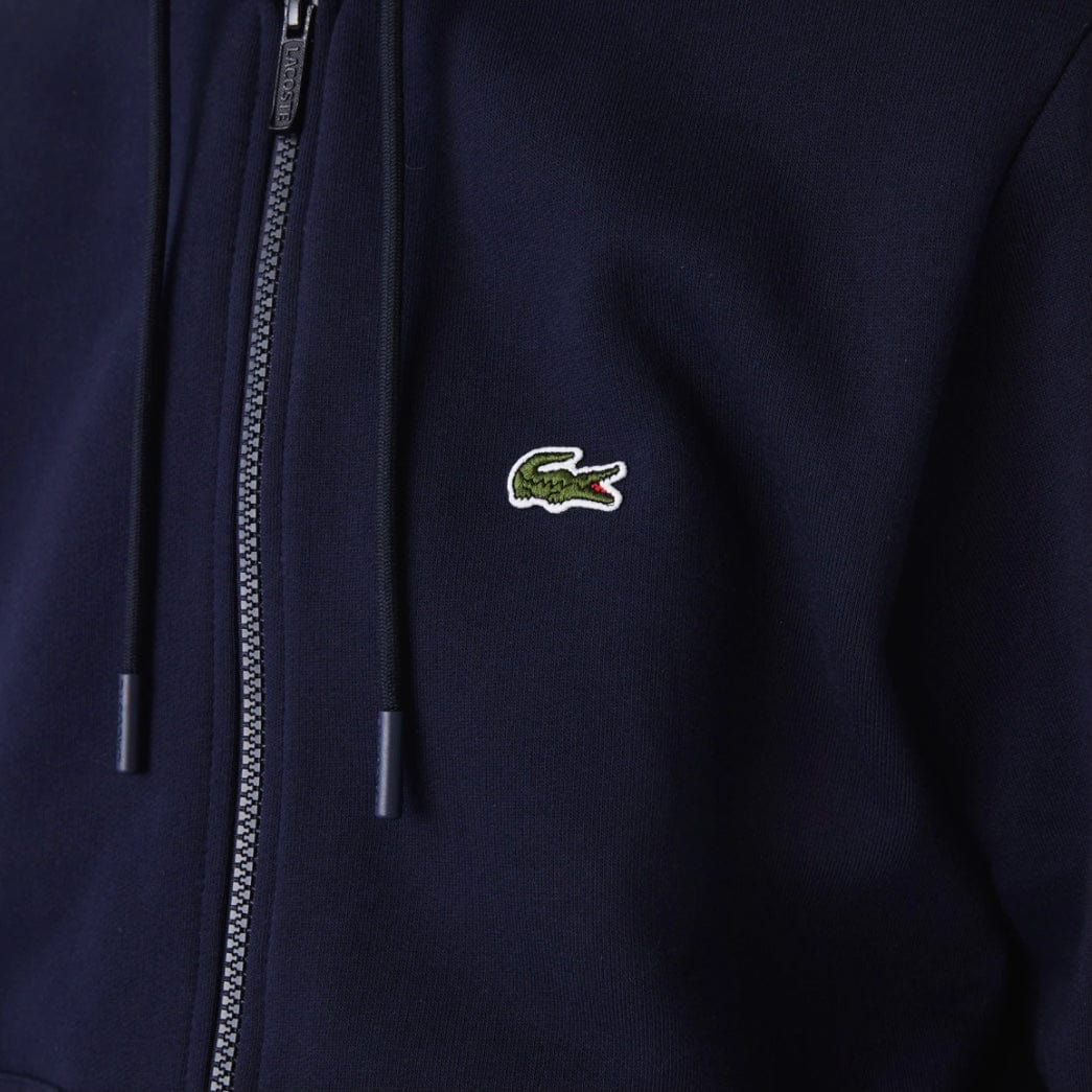 Lacoste Kangaroo Pocket Color-Blocked Hoodie (Navy) SH9626-51