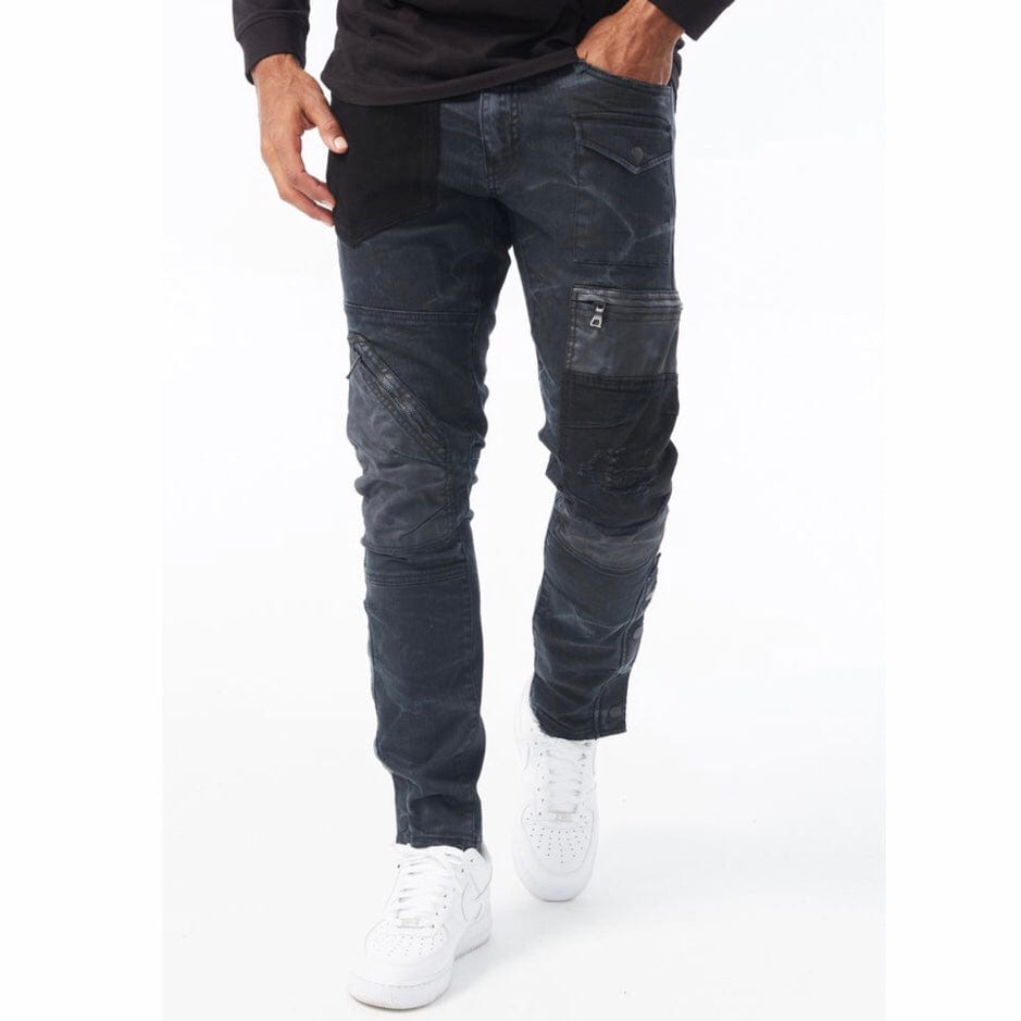 Jordan Craig Ross Patchwork Jeans (Black Out) 5643M