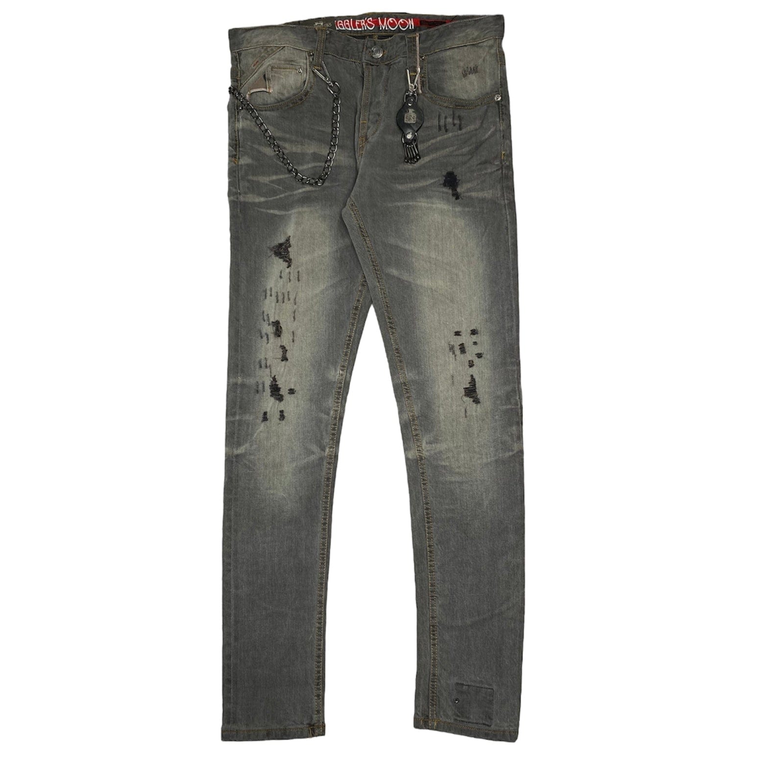 Smugglers Moon Denim Jean (Grey) - SM-WB-5078