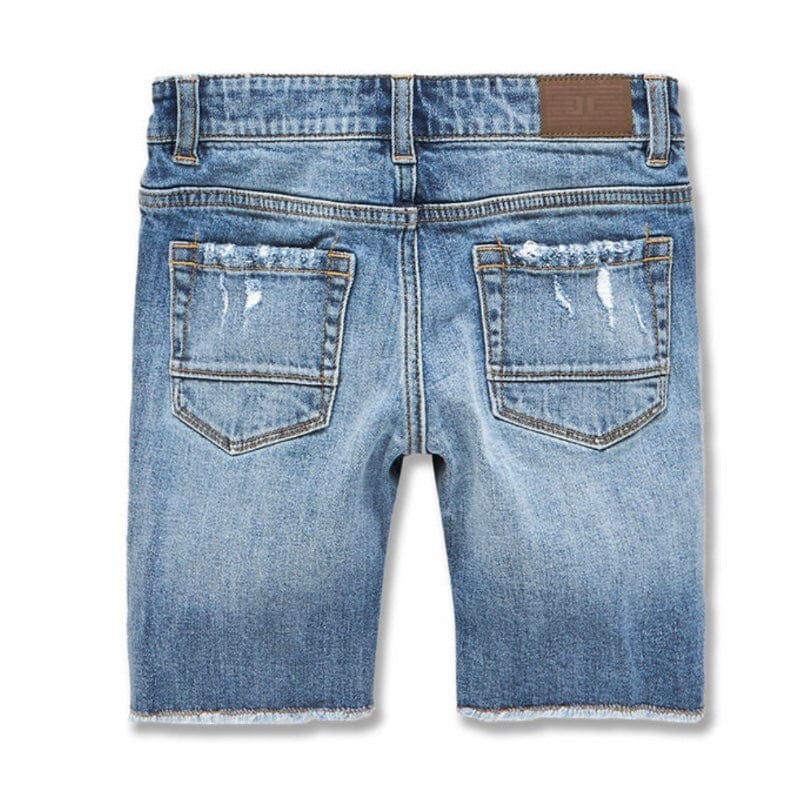 Kids Jordan Craig Lafayette Denim Shorts (Medium Blue) J3185SK