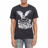 Cult Of Individuality Lucky Bat Short Sleeve Crew T Shirt (Black) 621B11-K96