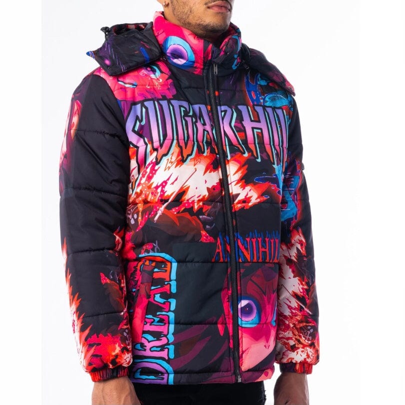 Sugar Hill Annihilation Puffer Jacket (Red) SH-FALL221-16