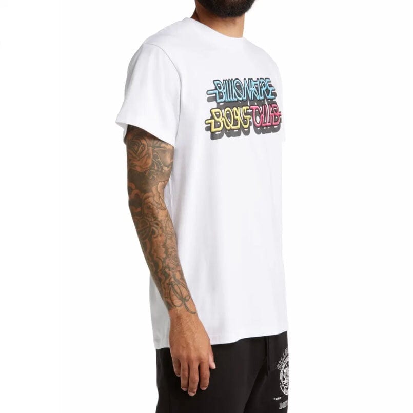 Billionaire Boys Club BB Neon SS Tee (White) 821-7211