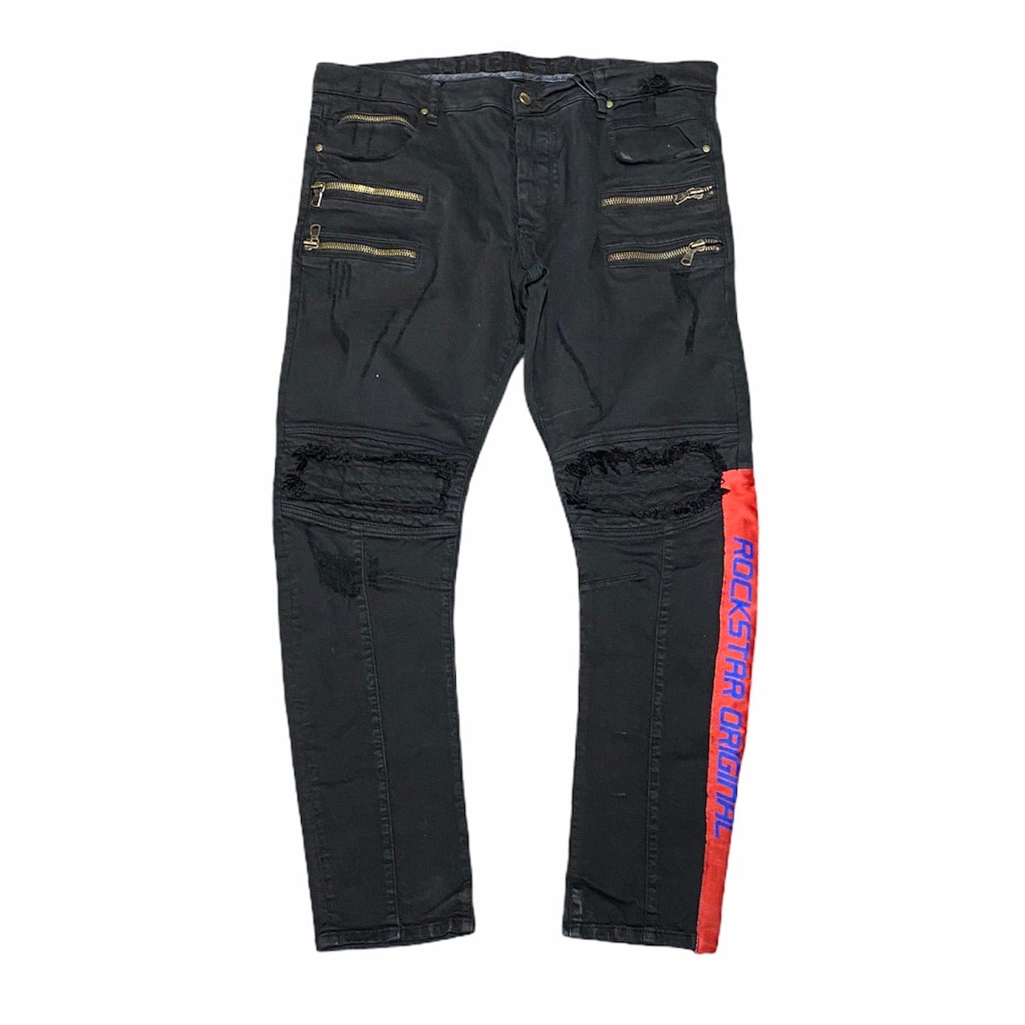 Rockstar Yatchy Denim Jeans (Black)