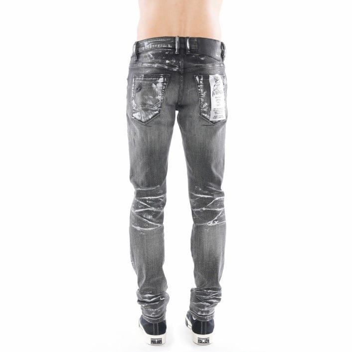 Cult Of Individuality Rocker Slim Denim (Silver Streak) 623A4-RS5C