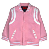 Haus Of Jr Varsity Button-Up (Pink) - OH17TVJPP