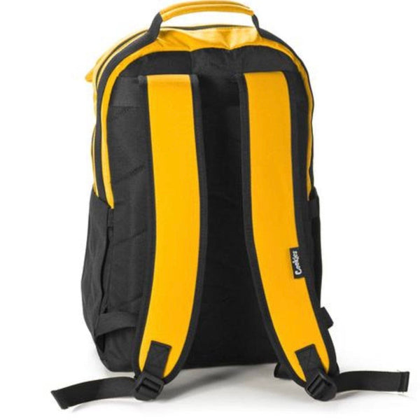 Cookies Parks Utility Sateen Bomber Nylon Backpack (Yellow)