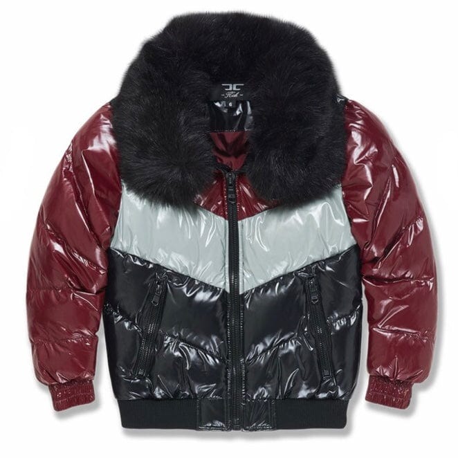 Boys Jordan Craig Sugar Hill Puffer Jacket (Burgundy) 91548B