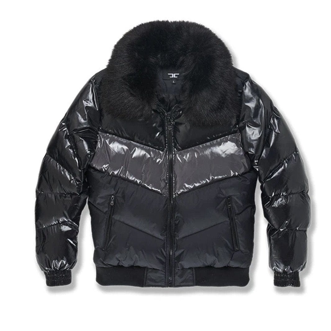 Kids Jordan Craig Sugar Hill Nylon Puffer Jacket (Triple Black) 91548K