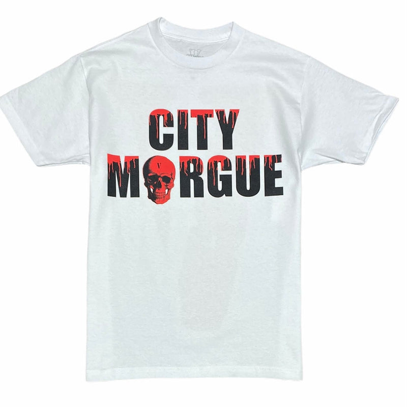 Vlone City Morgue T Shirt (White)