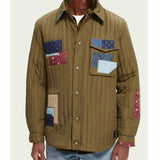 Scotch & Soda Quilted Patched Jacket (Combo A) 169156